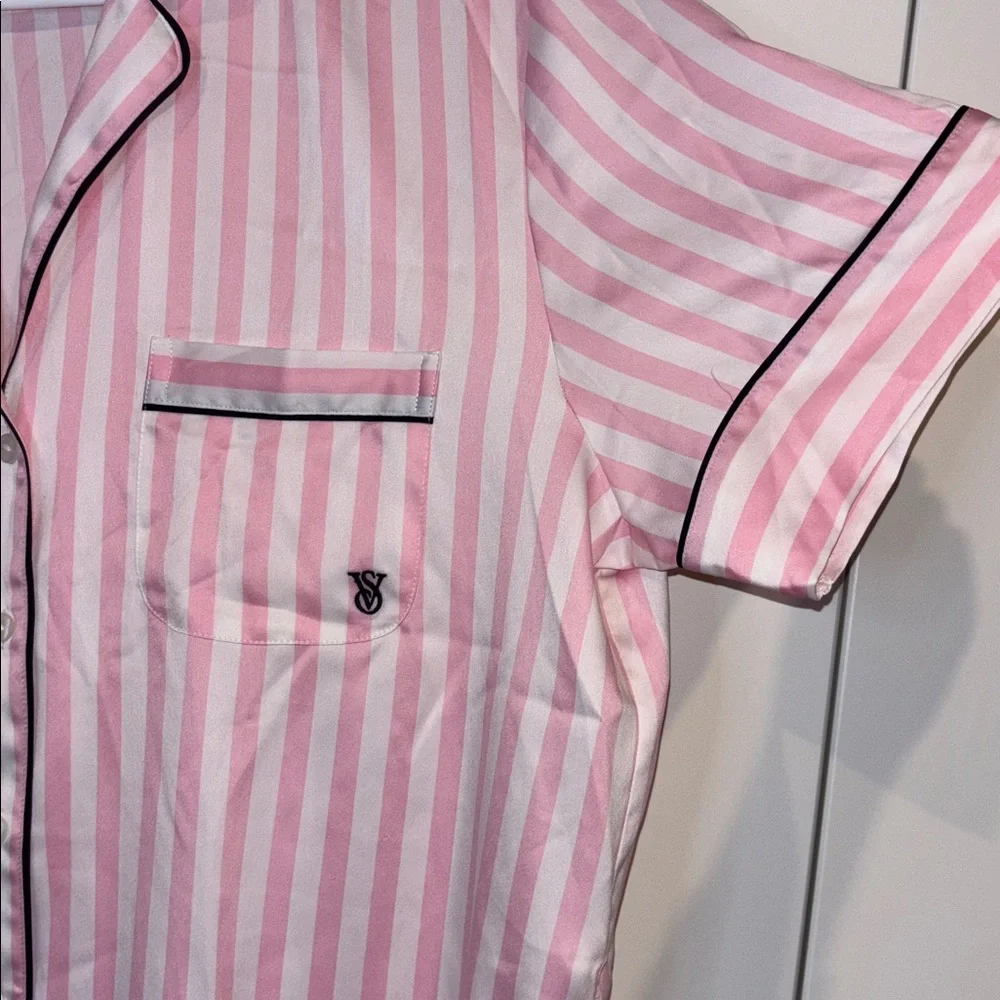 Victoria’s Secret Glazed Satin Pajama Top